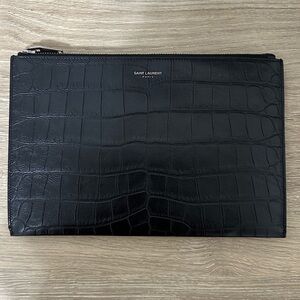 Saint Laurent clutch pouch handbag